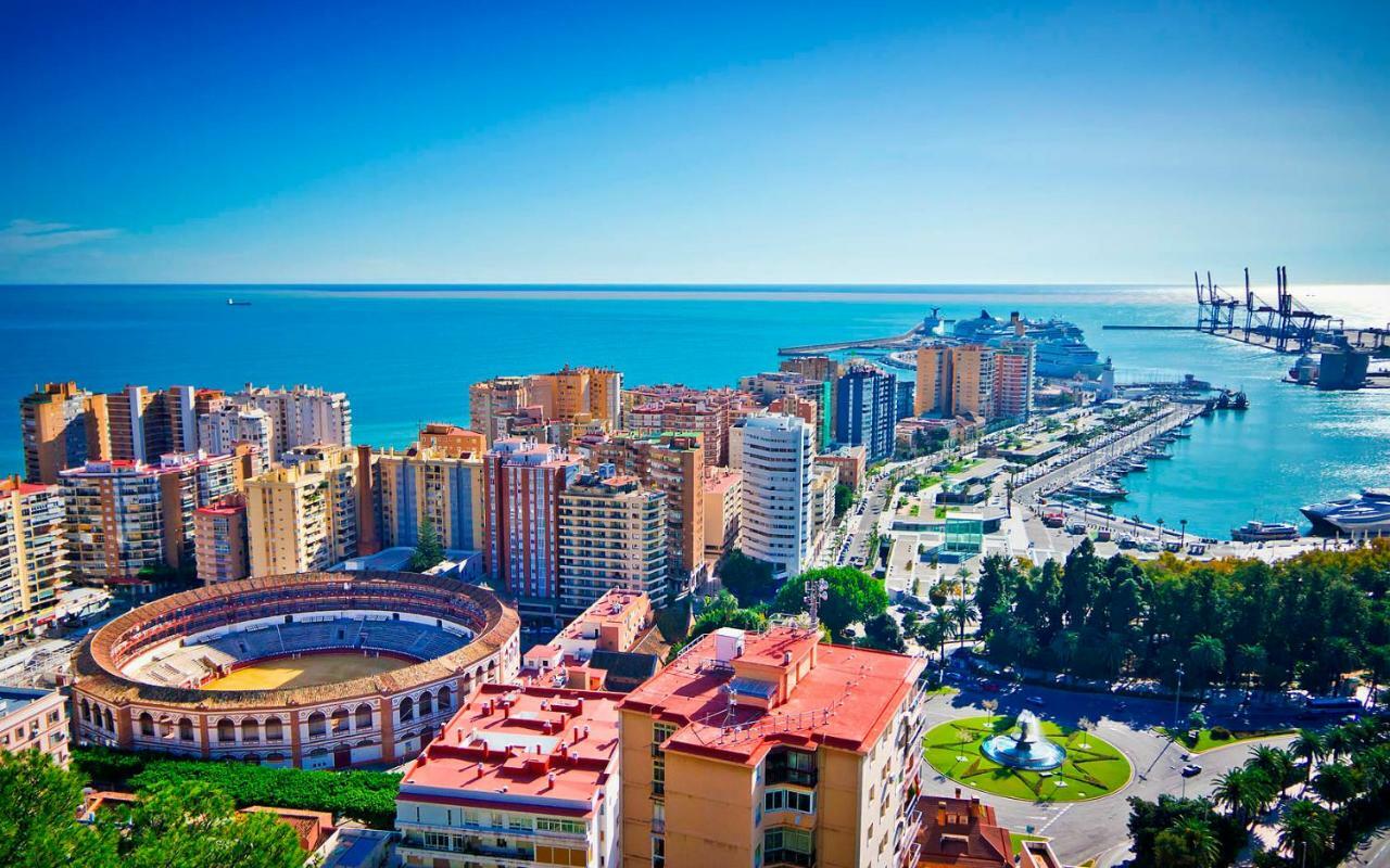 Apartamento Malaga Port Luaran gambar